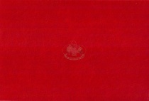 Фетр А4 1 лист 1 мм, красный