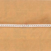 Кружево К010, хлопок, 10 мм, белый
