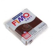 Пластика - полимерная глина 57г FIMO soft, шоколад