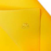 Фоамиран зефирный 1мм 50х50 см, солнечно-желтый