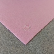 Фетр А4 1 лист 1 мм, светло-розовый