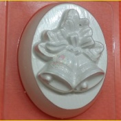 Пластиковая формочка для мыла БП Колокольчик на овале