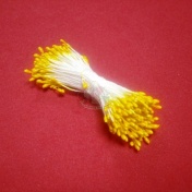 Тычинки мелкие желтые, 1пучок*144 нитей