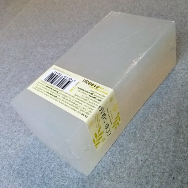 ECO Soap STRONG (непотеющая) прозрачная основа для мыла, 1 кг