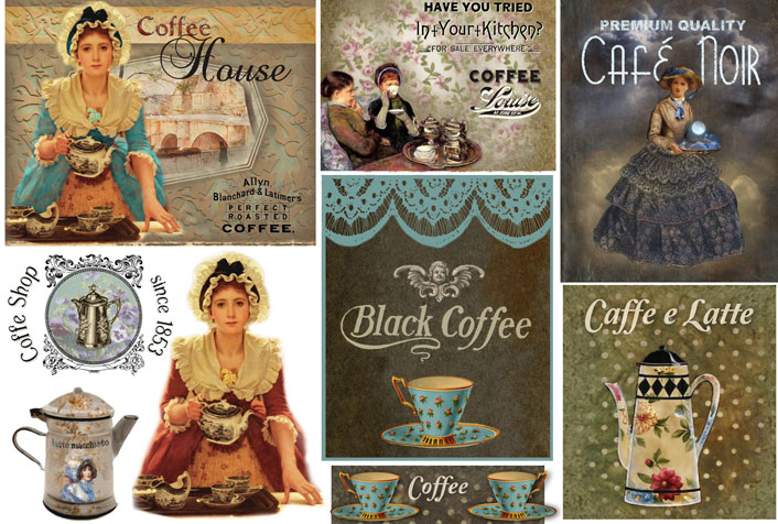 Бумага рисовая Stamperia DFS216 Кофе 33х48 см