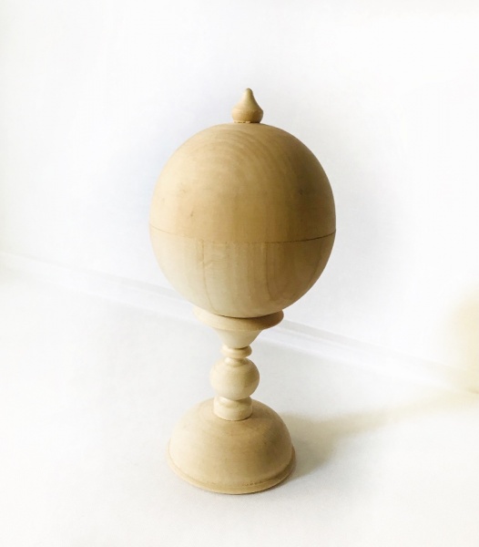 Шкатулка Шар разъемный на подставке малый