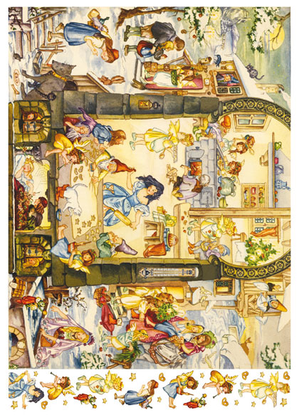 Бумага рисовая Calambur PAU 49 Сказочная страна 35*50