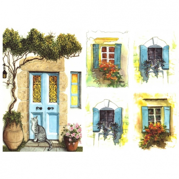 Декупажная карта А4 13421