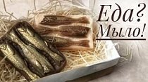Подарочное мыло из основы/Бутерброды со шпротами :-)