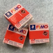 Полимерная глина FIMO Leather-effect 57 г арбуз
